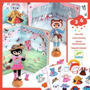 Atelier collage – Little dressing – Djeco 2022