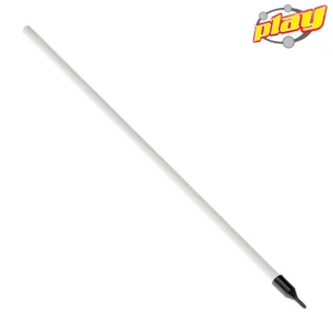 Baguette pour assiette en plastique blanc avec pointe noir